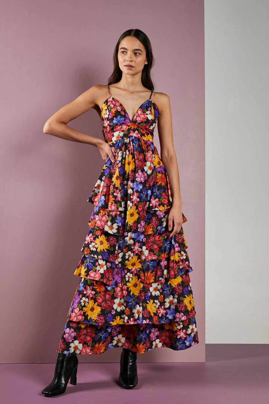 Amapola Dress | Giverny noche