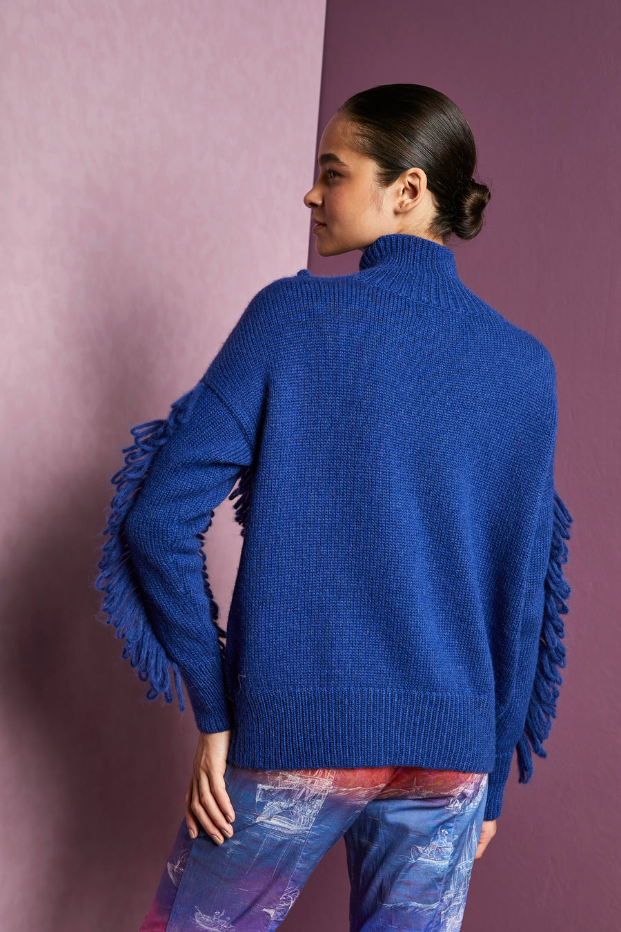 Moma Knit Sweater | Blue