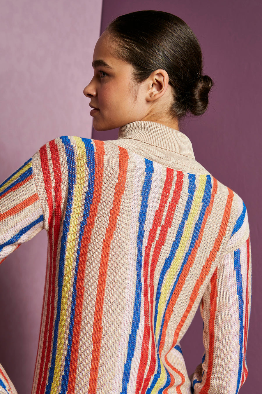 Jardin Knit Sweater | Rainbow