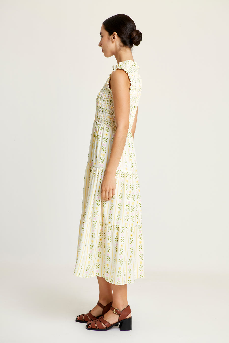 Paula Tropical Forest Dress